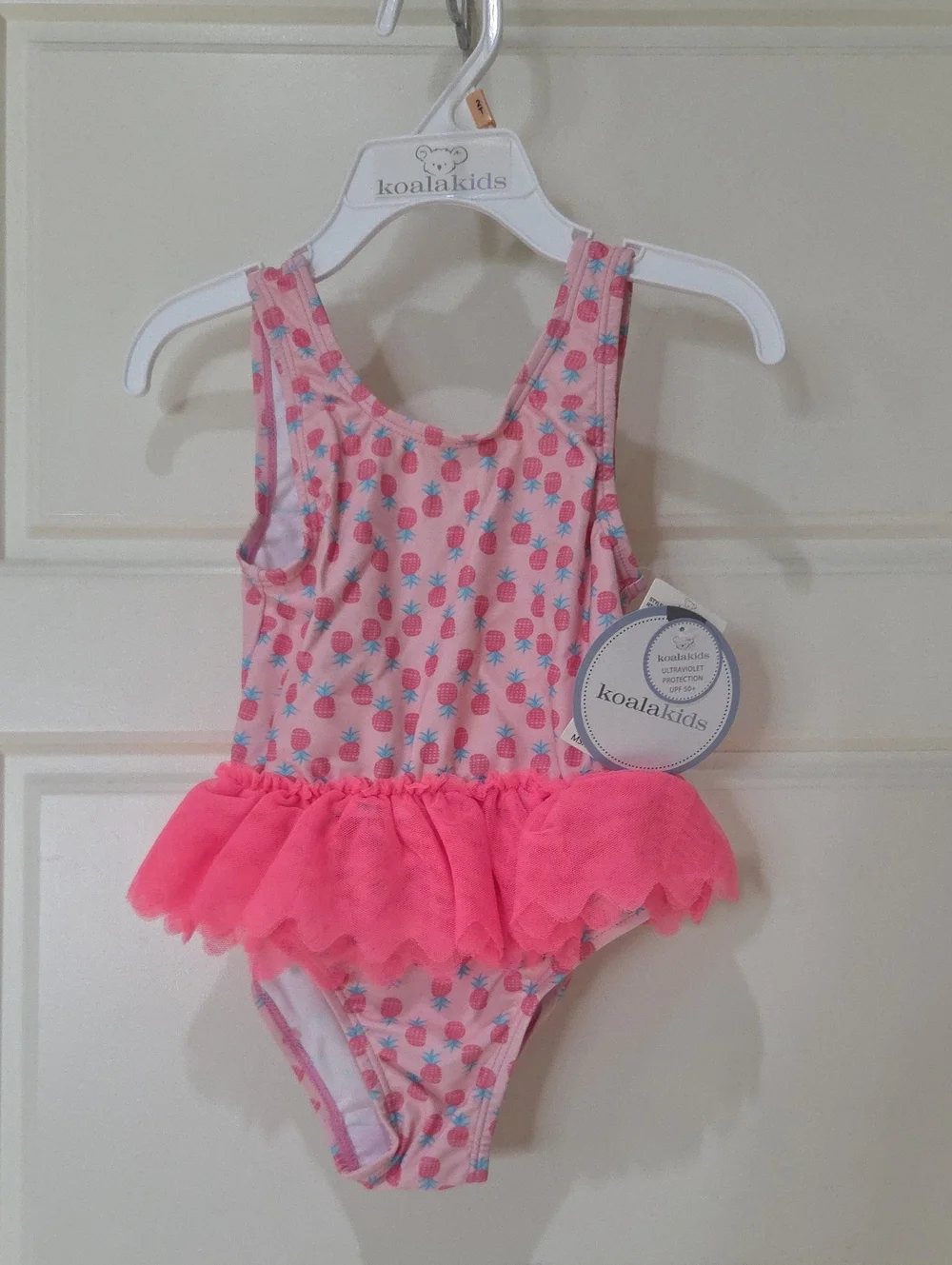 Koala Kids Toddler Pink Pineapple Swimsuit